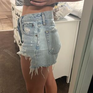 Agolde Cut Off Shorts